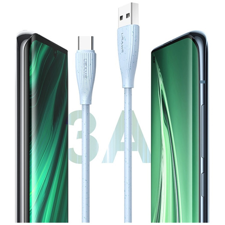 USAMS KABEL USB-A DO USB-C 18W 3A DO TELEFONÓW SZYBKIE ŁADOWANIE