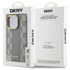 DKNY ETUI HARDCASE DO IPHONE 14 PRO 6.1 LEATHER CHECKERED MONO PATTERN