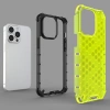Honeycomb etui pancerny pokrowiec z żelową ramką iPhone 13 Pro czarny
