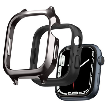 SPIGEN METAL FIT ”PRO” APPLE WATCH 4 / 5 / 6 / 7 / 8 / SE (44 / 45 MM) GRAPHITE