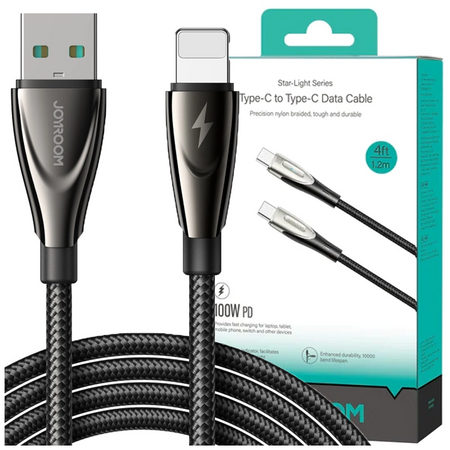 Kabel Joyroom Pioneer Series SA31-AL3 USB-A / Lightning 3A 1.2m - czarny