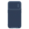 Nillkin Textured S Case etui iPhone 14 Pro Max pancerny pokrowiec z osłoną na aparat niebieski