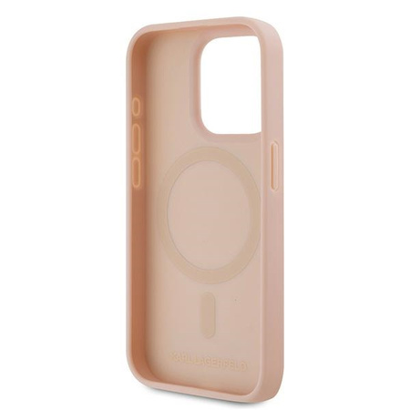 KARL LAGERFELD CASE HARDCASE DO IPHONE 15 PRO 6,1 LEATHER MONOGRAM