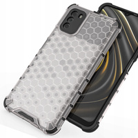 HURTEL HONEYCOMB ETUI PANCERNE Z ŻELOWĄ RAMKĄ DO XIAOMI POCO M3 OCHRONNE