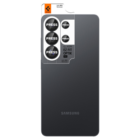 Spigen Glass tR EZ Fit Optik Pro HD 2 Pack, black - Samsung Galaxy S26 Ultra