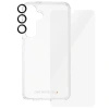 Zestaw PanzerGlass Bundle 3in1 etui przezroczyste + folia + osłona aparatu do Samsung Galaxy S24