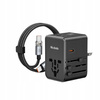 MCDODO 2W1 ŁADOWARKA ADAPTER PODRÓŻNY PRZEJŚCIÓWKA ANGIELSKA UK EU US 70W