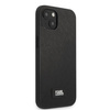 Etui Karl Lagerfeld KLHCP13MSFMP2K na iPhone 13 hardcase - czarne Saffiano Plaque