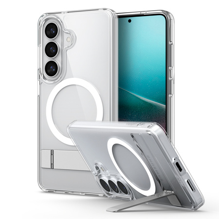 Spigen Ultra Hybrid S MagSafe, clear white - Samsung Galaxy S26