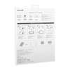 BASEUS SZKŁO HARTOWANE DO TABLETU HUAWEI MATEPAD PRO 11 0.3MM ANTYZARYSOWE