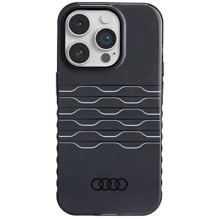 Etui Audi IML MagSafe na iPhone 14 Pro - czarne