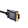 Kabel do monitora Mcdodo VGA do VGA dwukierunkowy czarny 2m