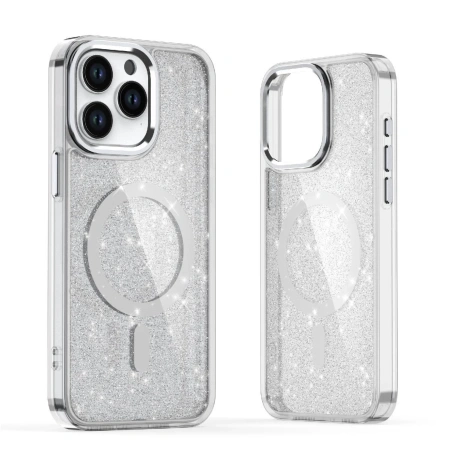 HURTEL ETUI BROKATOWE GLITTER CASE DO SAMSUNG GALAXY S25 EDGE Z MAGSAFE