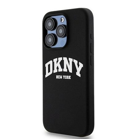 DKNY ETUI HARDCASE DO IPHONE 14 PRO 6.1 DO MAGSAFE LIQUID SILICONE BIAŁE