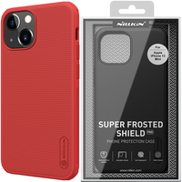 Nillkin Super Frosted Shield Pro etui iPhone 14 Plus pokrowiec na tył plecki czerwony