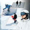 Kask narciarski Qunature 10130003001 z nausznikami snowboard rozmiar L - biały