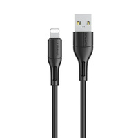 USAMS KABEL DO LIGHTNING DO IPHONE 5 6 7 8 X 11 12 13 14 2A Z TECHNOLOGIĄ