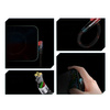 Baseus MVP 2 Elbow kątowy kabel przewód z bocznym wtykiem USB / Lightning 1m 2.4A czerwony (CAVP000020)