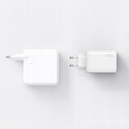 MCDODO ŁADOWARKA SIECIOWA ZASILACZ KOSTKA 3X USB-C PD USB 100W BIAŁA