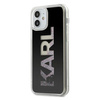 Karl Lagerfeld KLHCP12SKLMLBK iPhone 12 mini 5,4" czarny/black hardcase Karl Logo Glitter