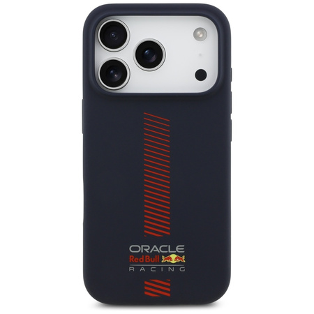 Etui Red Bull Silicone Powerbar MagSafe  do iPhone 17 Pro granatowy