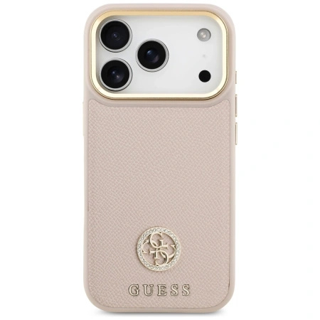 GUESS ETUI GRINED STRASS LOGO DO IPHONE 17 PRO MAGSAFE ELEGANCKIE