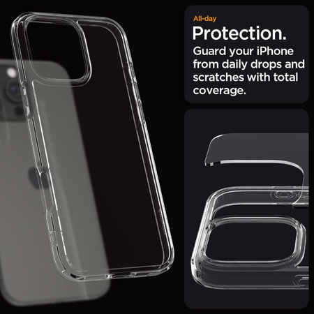 SPIGEN ETUI ULTRA HYBRID DO IPHONE 16 PRO OCHRONA I PRZEJRZYSTOŚĆ