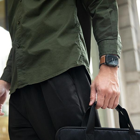 UNIQ etui Garde Apple Watch Series 7/8 41mm. szary/smoked grey