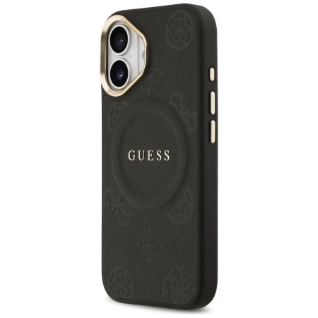 GUESS ETUI PEONY HOT STAMP MAGSAFE DO IPHONE 17 CASE DESIGN LUKSUSOWE