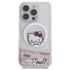 HELLO KITTY ETUI DO IPHONE 16 PRO HARDCASE LIQUID GLITTER SWEET KITTY BOWS