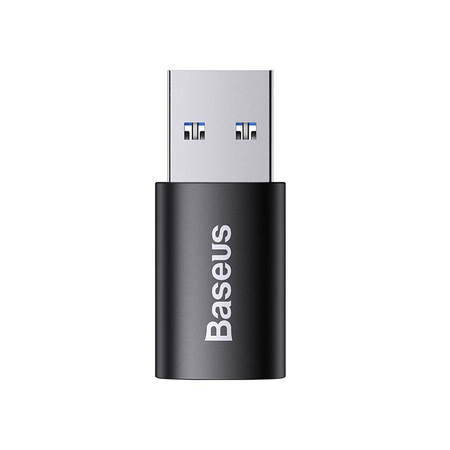 BASEUS ADAPTER PRZEJŚCIÓWKA OTG USB-A DO USB-C DO TELEFONÓW TABLETÓW CZARNY