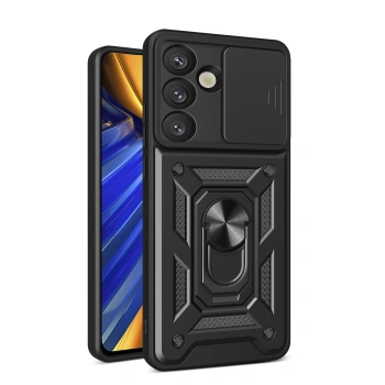 HURTEL ETUI PANCERNE HYBRID ARMOR CAMSHIELD DO SAMSUNG GALAXY S25 Z OSŁONĄ