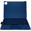 Etui Typecase Flexbook Touch z klawiaturą do iPad Pro 11" 2024/2025 ciemny niebieski