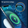USAMS ŁADOWARKA INDUKCYJNA MAGNETYCZNA DO IPHONE 12 SERIES 15W ALUMINIOWA