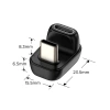 TECH-PROTECT ADAPTER KĄTOWY ULTRABOOST AA04 USB-C DO TELEFONÓW