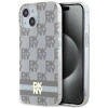 DKNY ETUI HARDCASE DO IPHONE 15 PLUS 14 PLUS 6.7 IML CHECKERED MONO