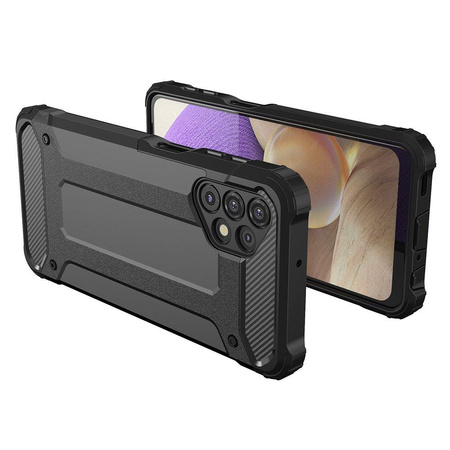 Hybrid Armor pancerne hybrydowe etui pokrowiec Samsung Galaxy A53 5G czarny