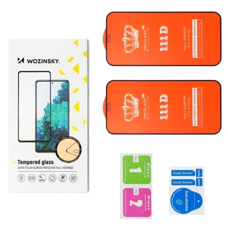 WOZINSKY SZKŁO HARTOWANE FULL GLUE TEMPERED GLASS DO XIAOMI POCO M7 2