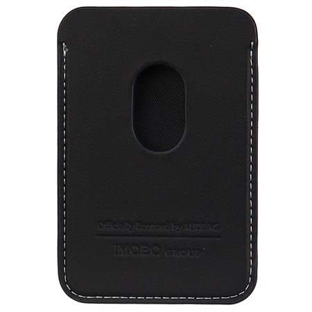 AUDI ETUI DO MAGSAFE IPHONE 15 14 13 12 WALLET Z MIEJSCEM NA KARTY SKÓRZANE