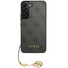 Etui Guess GUHCS23MGF4GGR S23+ S916 - szare hardcase 4G Charms Collection