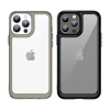 HURTEL SZTYWNY ETUI POKROWIEC DO IPHONE 12 PRO MAX Z ŻELOWĄ RAMKĄ NIEBIESKI