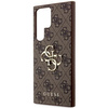 Etui Guess GUHCS23L4GMGBR S23 Ultra S918 - brązowe 4G Big Metal Logo