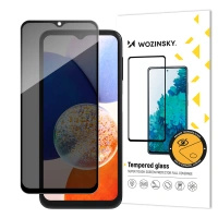 WOZINSKY SZKŁO HARTOWANE PRIVACY DO SAMSUNG GALAXY A14 5G FILTR PRYWATNOŚCI