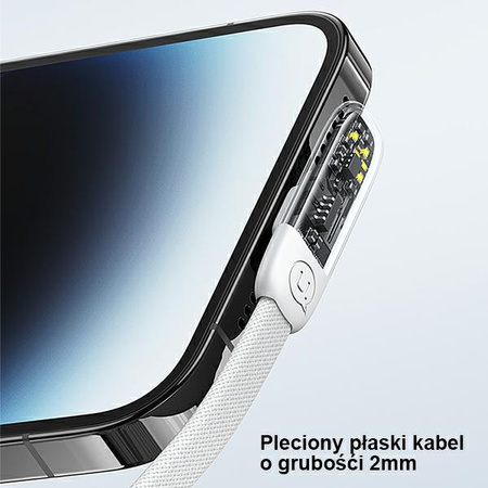 USAMS KABEL USB-C DO LIGHTNING 20W PD FAST CHARGING IPHONE 12 13 14 1,2M