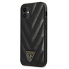 Guess GUHCP12SPUVQTMLBK iPhone 12 mini 5,4" czarny/black hardcase V-Quilted Collection