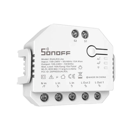 SONOFF PRZEŁĄCZNIK WIFI DO INTELIGENTNEGO DOMU Z DUAL R3 LITE I STEROWANIEM