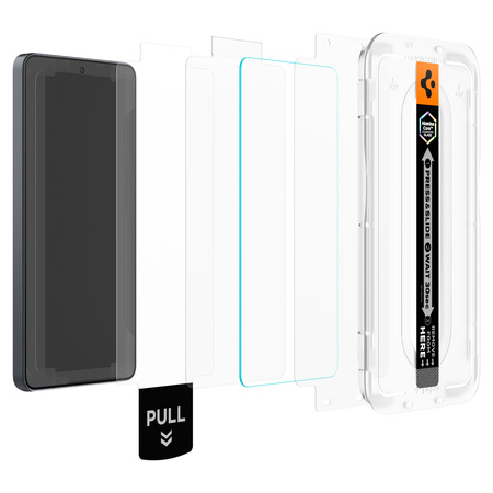 Spigen Glass tR EZ Fit Pro (Anti Reflection) 2 Pack, transparency - Samsung Galaxy S26 Ultra