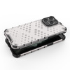 Honeycomb etui iPhone 14 Pro Max pancerny hybrydowy pokrowiec niebieskie