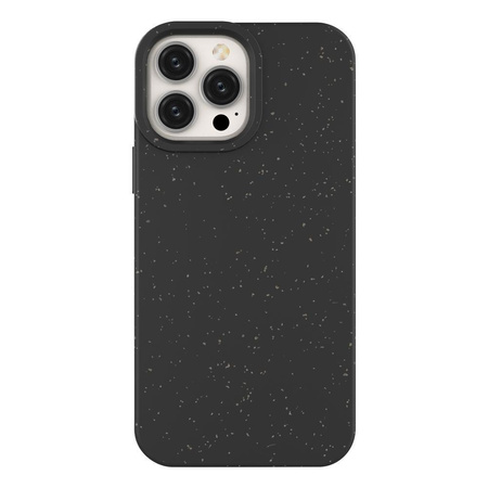 Eco Case etui iPhone 14 Pro silikonowy degradowalny pokrowiec czarne