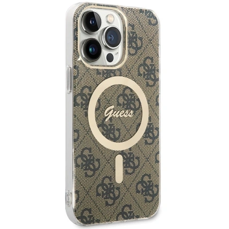 GUESS ETUI CASE IML 4G DO MAGSAFE IPHONE 15 PRO MAX Z WYSOKIEJ JAKOŚCI
